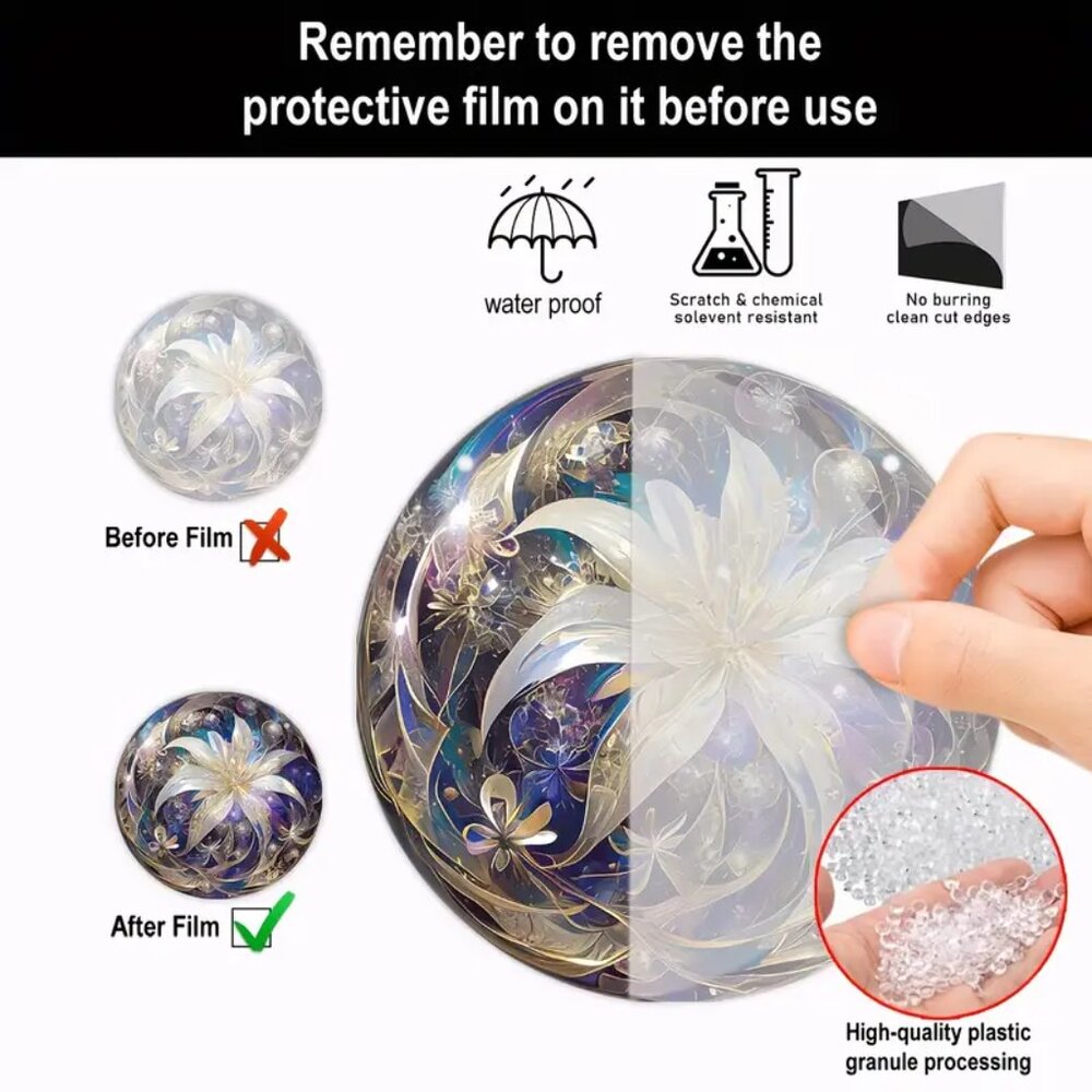 Lily Acrylic Suncatcher - Picture 4 of 4